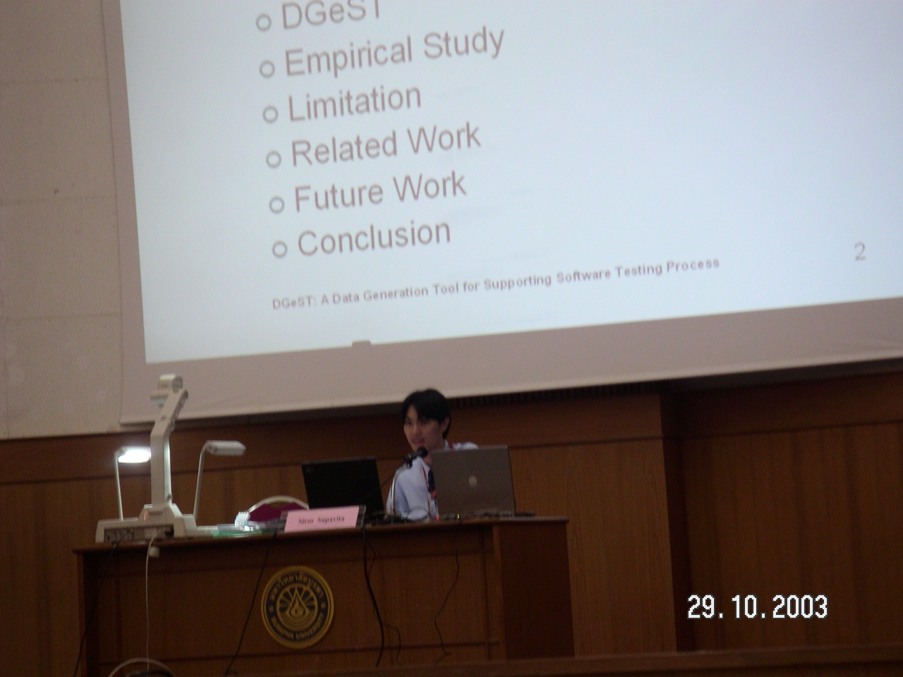 Siros NCSEC2003