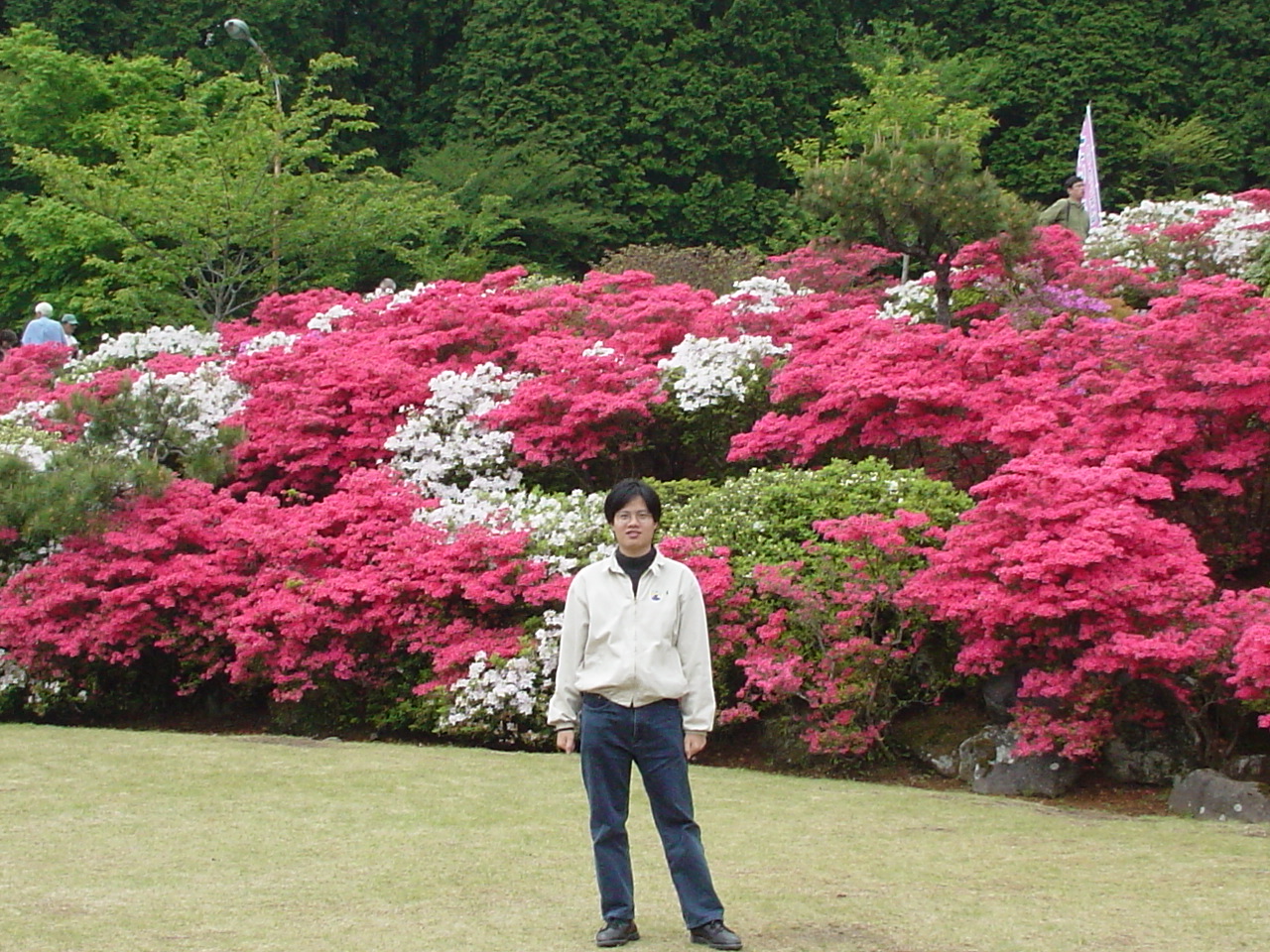 I and flowers
