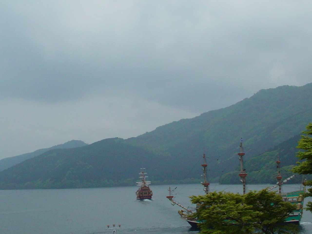 boat in the lake